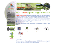 Tablet Screenshot of phuketcountryclub.com